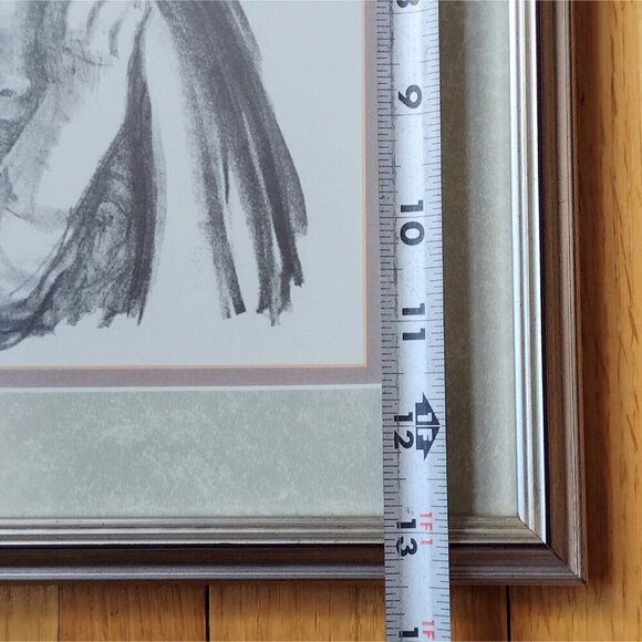 Kathe Kollwitz Framed Etching Print Seed For Sowing Should Not Be Ground 14 X 14 - Picture 11 of 11